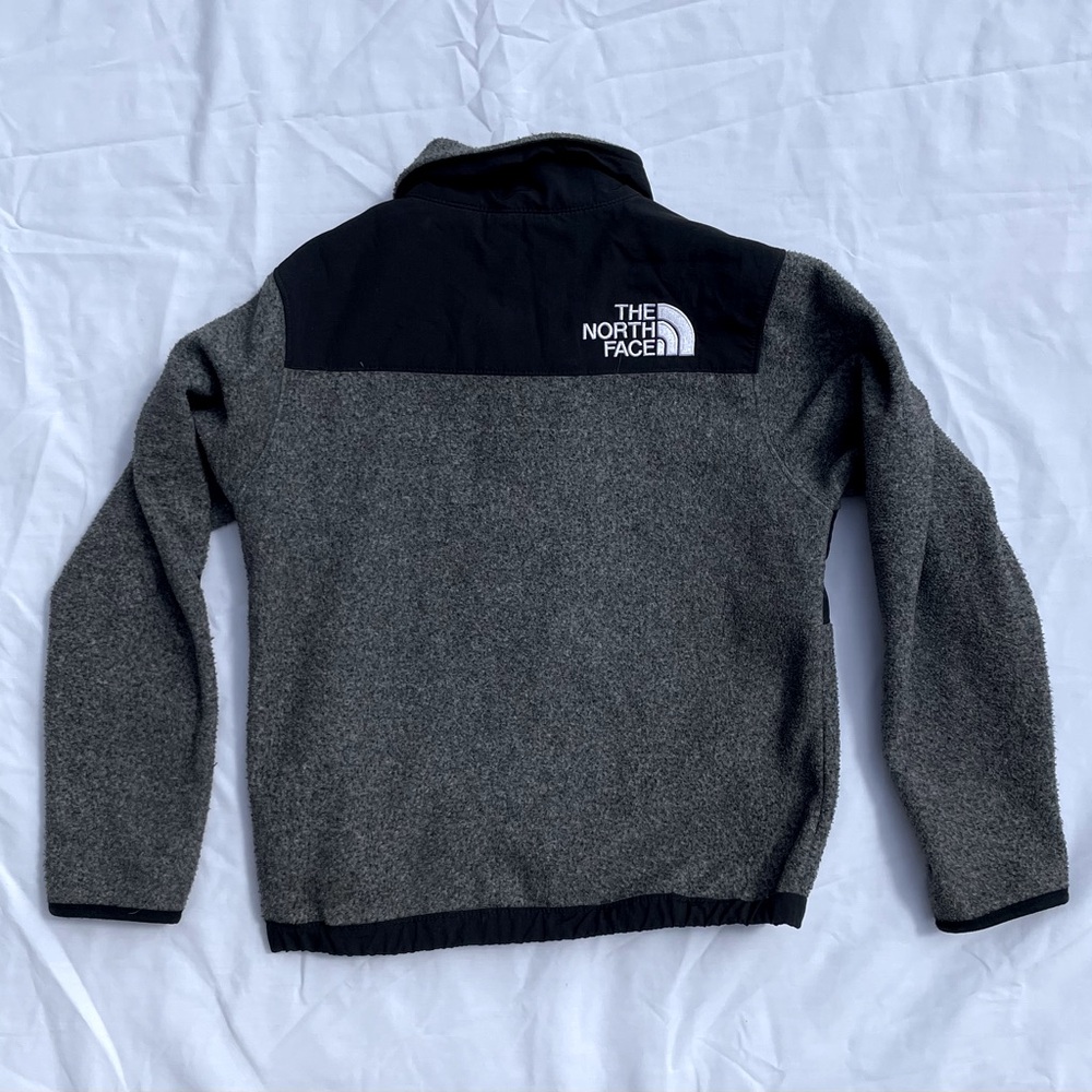 The North Face Boys Denali Gray Fleece Jacket, Size S - Picture 5 of 5